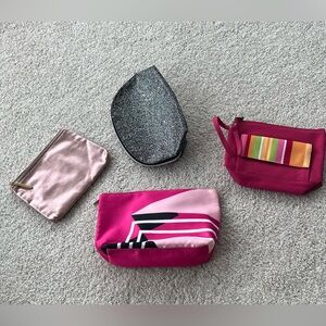 4 Lancome Cosmetic Bags